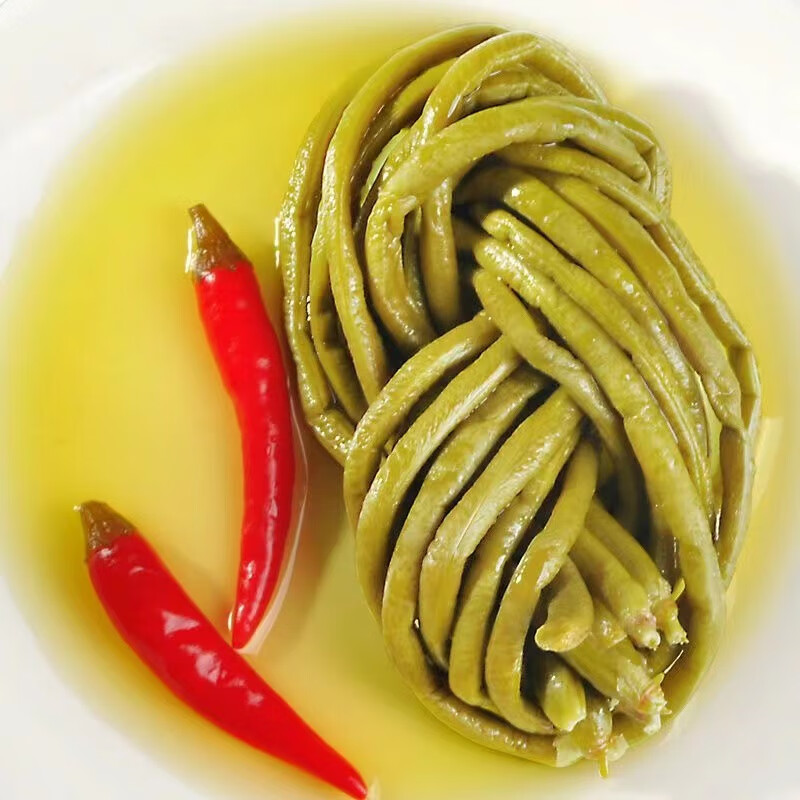 安小离安徽安庆太湖县特产腌豇豆角咸菜老坛泡制酸豆角下饭菜 250g
