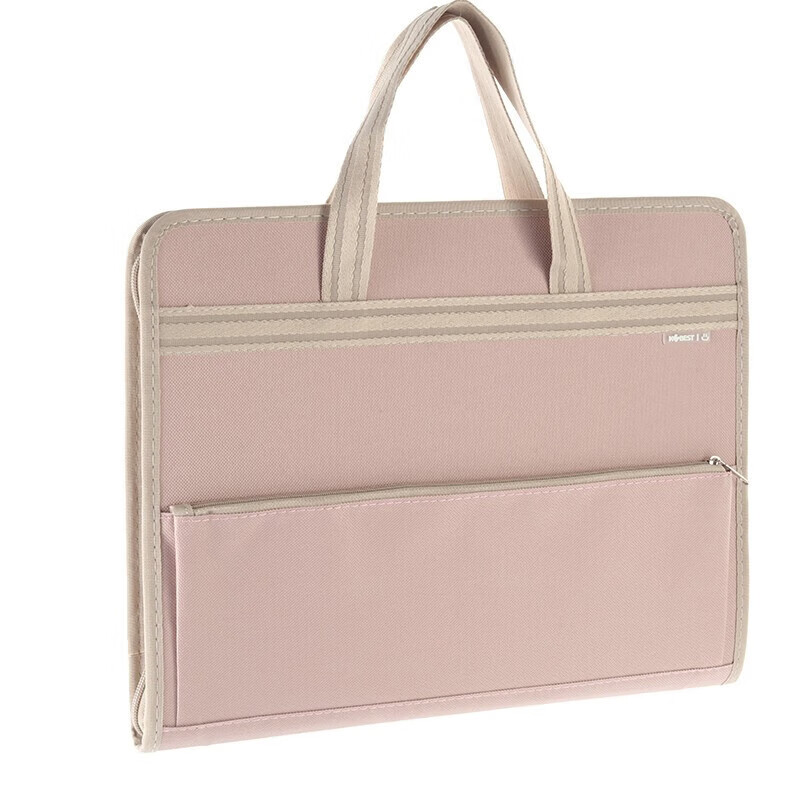 康百(kobest)13格a4风琴包简约大容量学生用试卷资料分类收纳袋手提