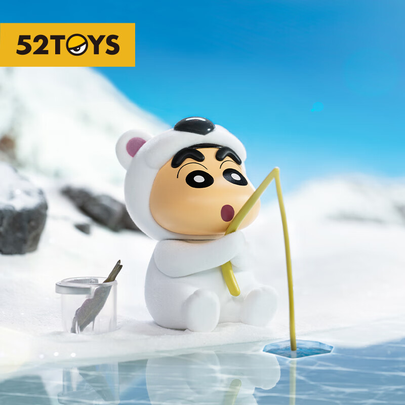 【52TOYS】蜡笔小新环游世界3盲盒袋鼠企鹅潮玩手办动漫周边可爱公仔玩具生日礼物桌面摆件单只盲盒(随机发)主图7