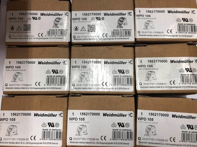 魏德米勒wpd 105电源分配端子1562170000 1x35 1x16/2x25 3x16gy