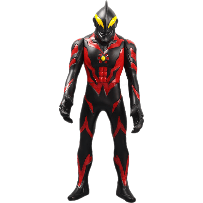 超大号48cm奥特曼玩具软胶迪迦银河泽塔贝利亚怪兽组合套装 特大号48贝利亚【3怪兽】