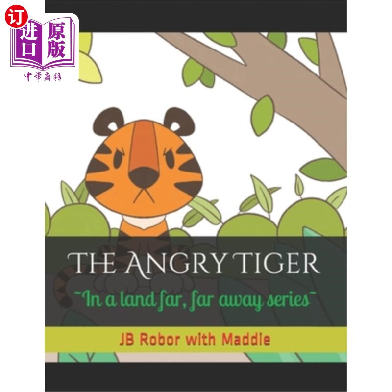 海外直订the angry tiger 愤怒的老虎