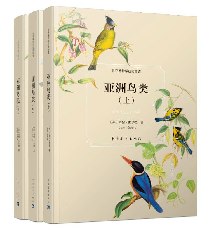【送货上门】亚洲鸟类（套装上中下 共3册）