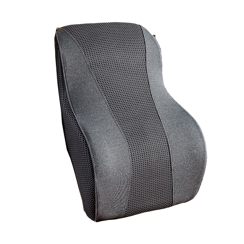 8H腰靠 轩逸*小米有品*8H 联名款人体工学腰靠 椅子腰靠 汽车靠垫 办公室靠枕 黑色 39.5*45*13/5.5cm