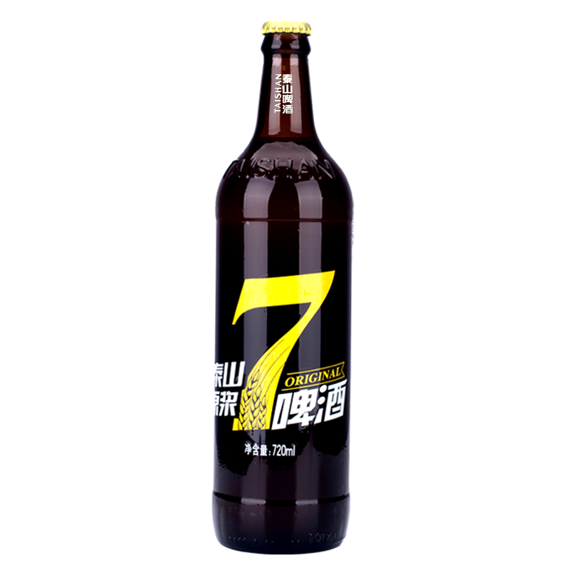 TAISHAN 泰山啤酒 7天鲜啤 原浆啤酒 720ml*6瓶