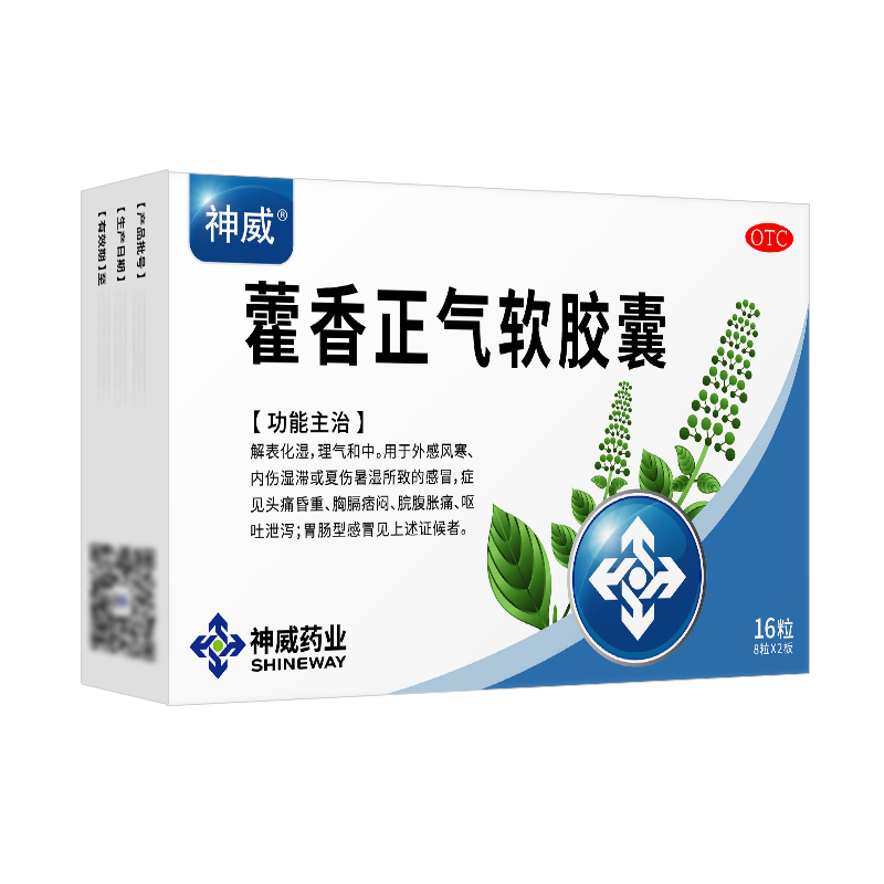 45g*16粒/盒 头痛昏重 胸膈痞闷 脘腹胀痛 呕吐 1盒装