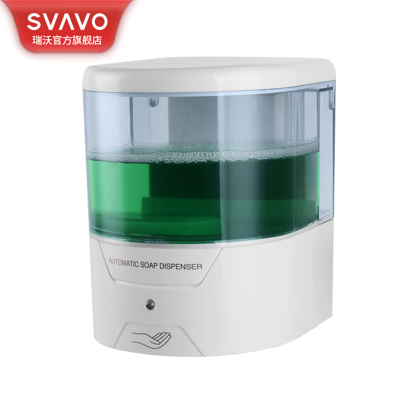 瑞沃（SVAVO）自动感应皂液器酒店给皂器宾馆洗手液机洗手间滴液自动洗手液瓶子 V-220 透明