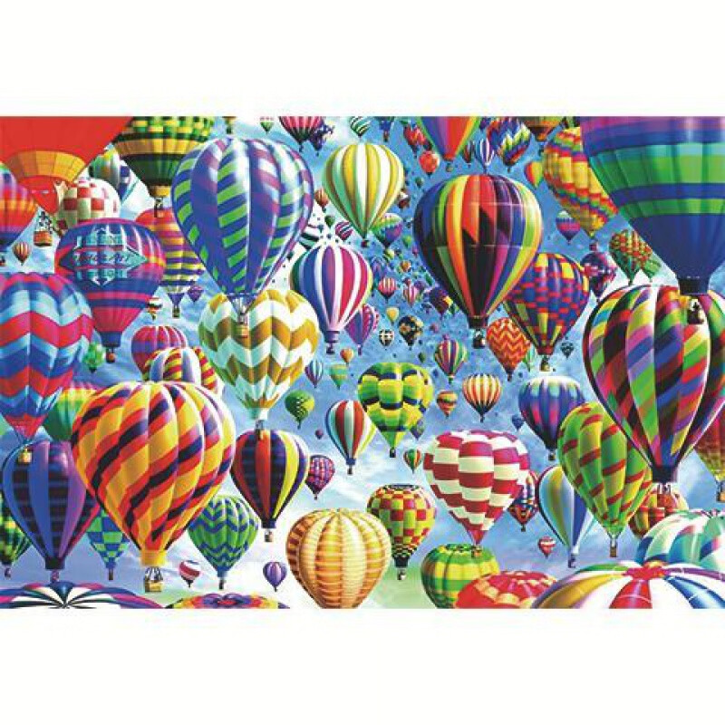 鹿珞热气球成人300片520片1000片木质拼图儿童玩具挂画生日礼物 1 300