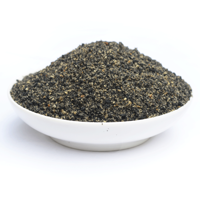 炒熟白芝麻盐咸味纯黑芝麻粉芝麻碎营养即食调味火锅烧烤料 黑芝麻