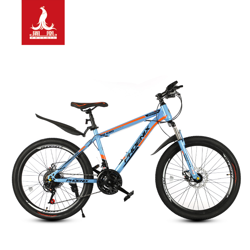 凤凰(phoenix)山地自行车成人男女变速公路车速大中小学生单车少年