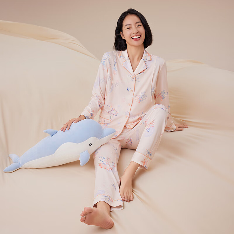 婧麒（JOYNCLEON）云慕丝月子服秋冬产后喂奶孕妇家居服套装哺乳睡衣春秋女 珊瑚海棠 L高性价比高么？