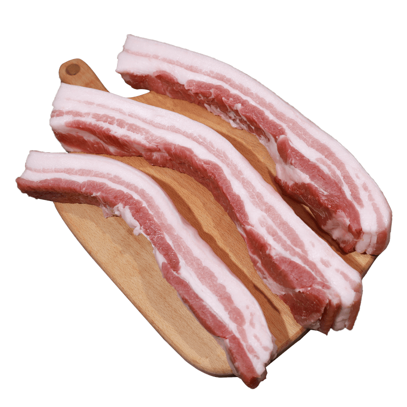 味巴哥五花肉新鲜土猪肉烤肉韩国烤肉食材韩式烧烤配菜材料猪肉500克