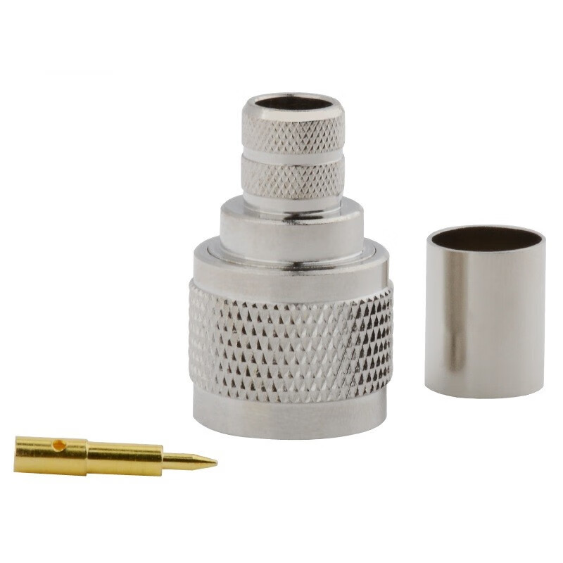 尘土 rg8/u馈线 n型公头7d-fb sywv50-7 lmr400 gps馈线头50-7压接头