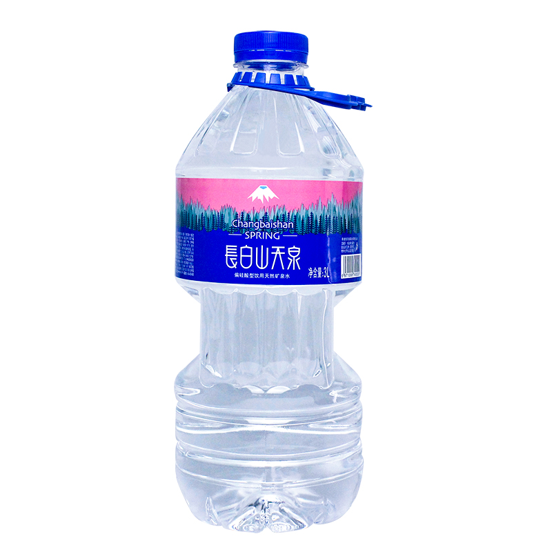 长白山天泉 偏硅酸型饮用水 天然弱碱性矿泉水 3L*6瓶整箱装 (泉阳泉生产)