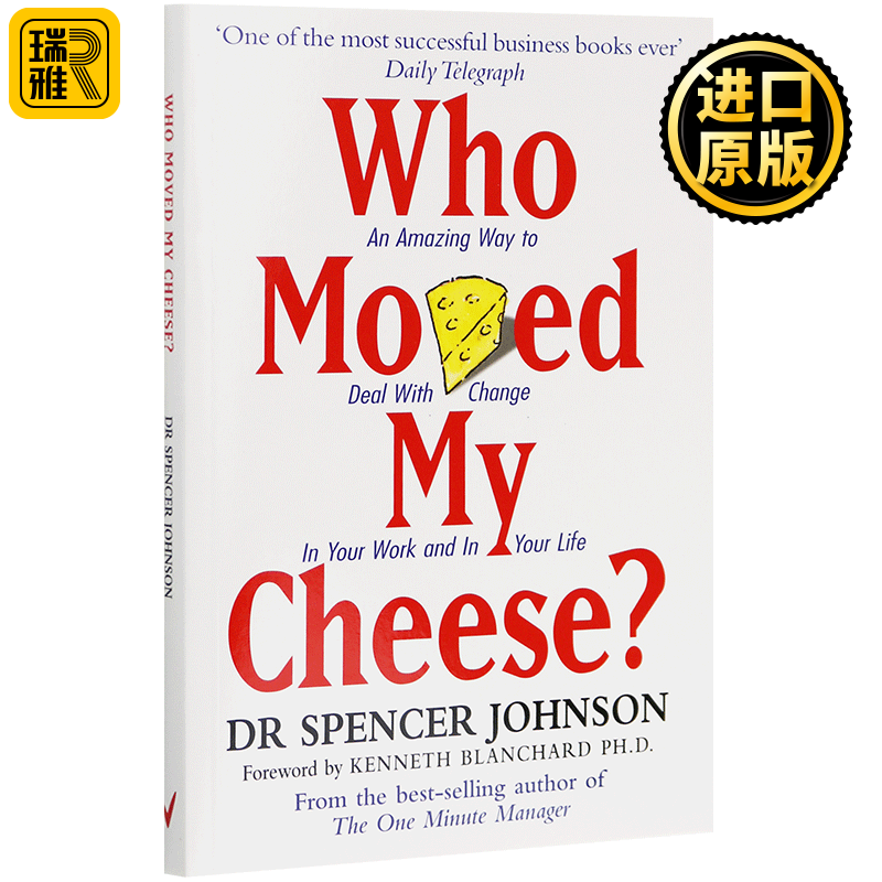 谁动了我的奶酪 英文原版 Who Moved My Cheese 进口原版 英文书原版 畅销书