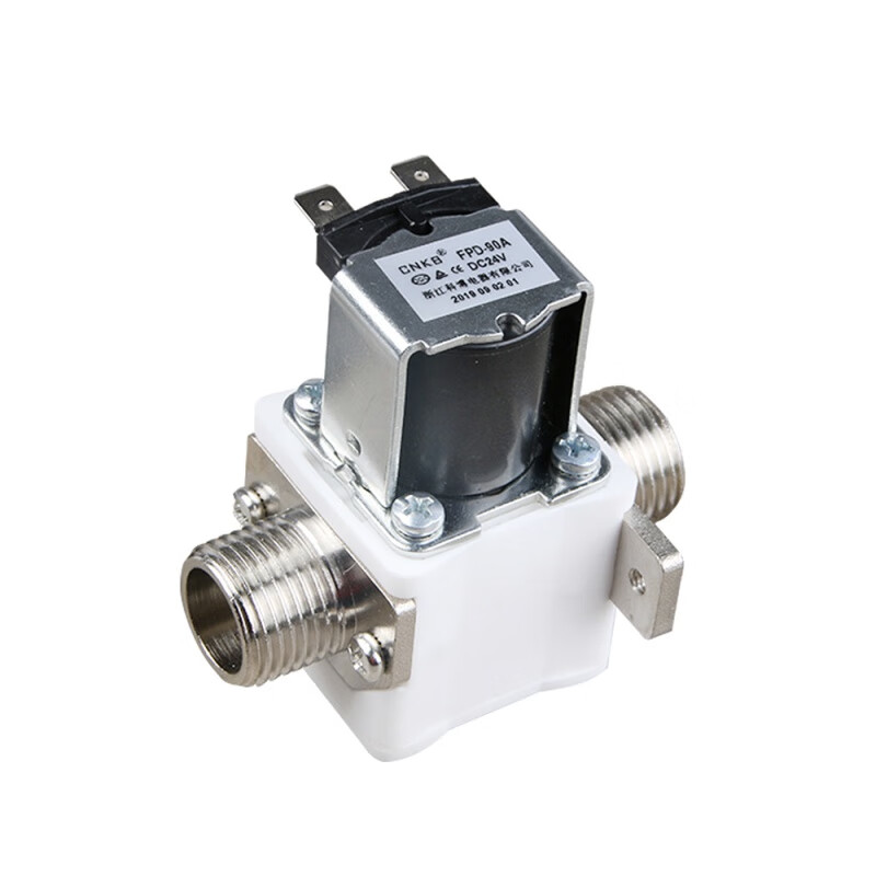 mexueer12v220v开水器电磁阀智能开水箱步进式阀门cnkb-fdp-90 dc24v