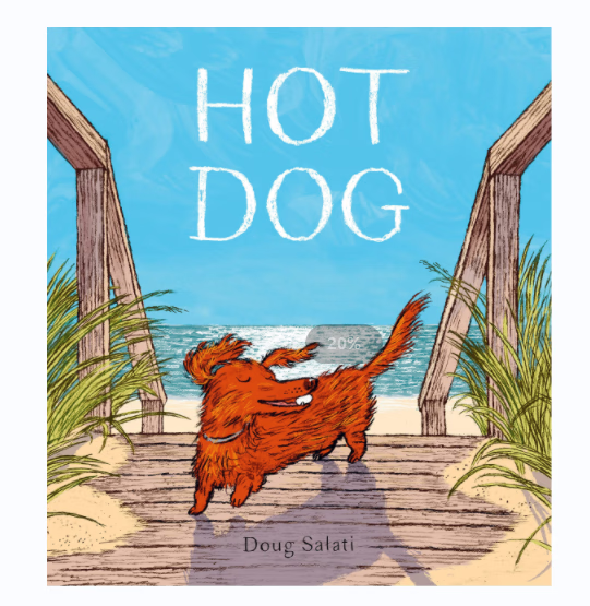 热狗 儿童文学奖获奖童书 不知所措的小狗 儿童绘本 英文原版 进口