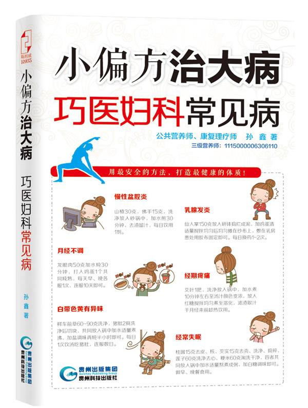 小偏方治大病:巧医妇科常见病 孙鑫【正版】