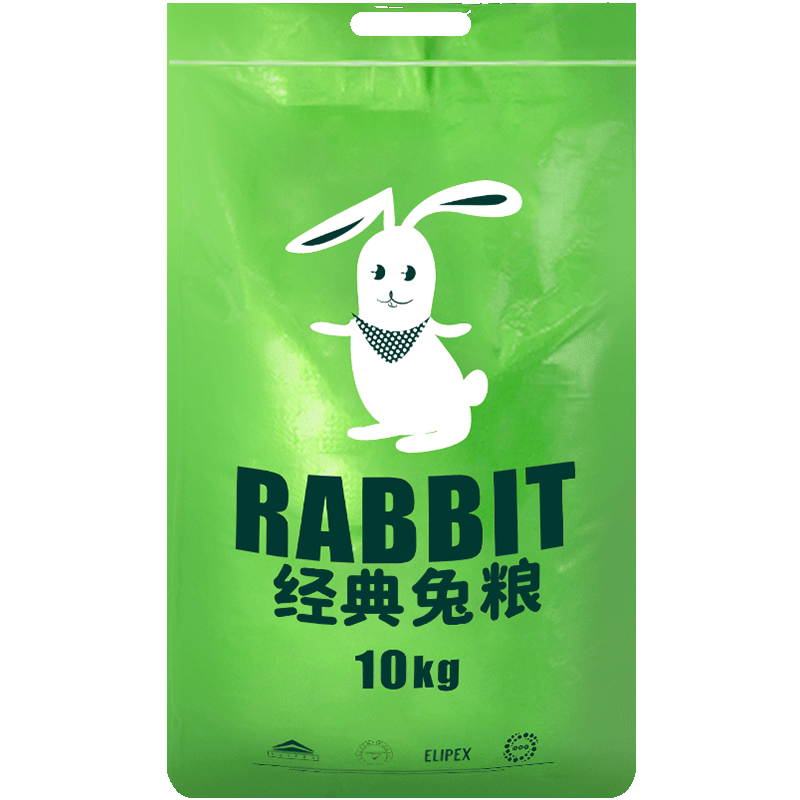 华畜成兔幼兔宠物兔粮价格历史及评测推荐