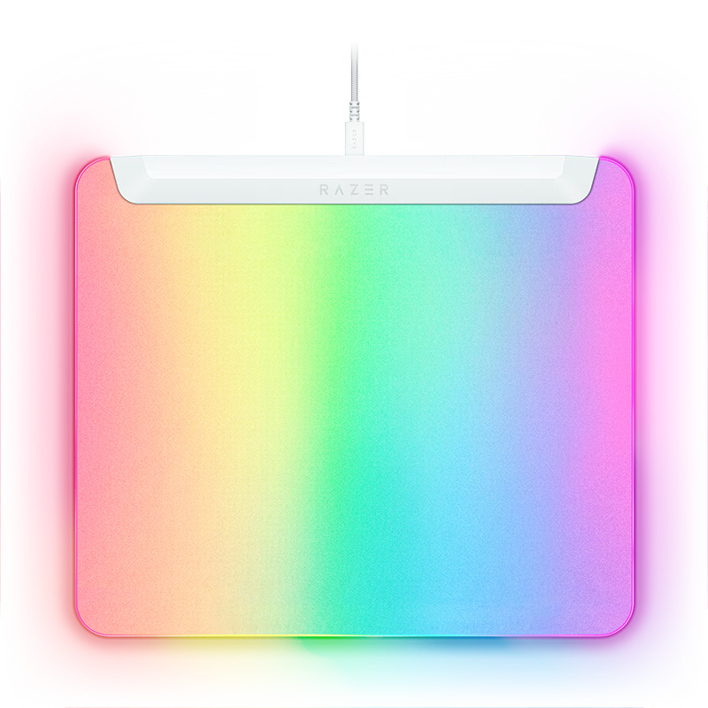 ���ߣ�Razer���������V2רҵ������ RGB�ò� ΢ʴ��ϸ������ �����𽺵��� USB�˿�  360*278*4.6mm ��ɫ 584.36Ԫ(������)