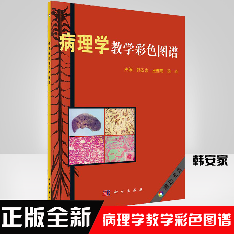 病理学教学彩色图谱韩安家 he染色图片 特殊染色图片 免疫组化染色图