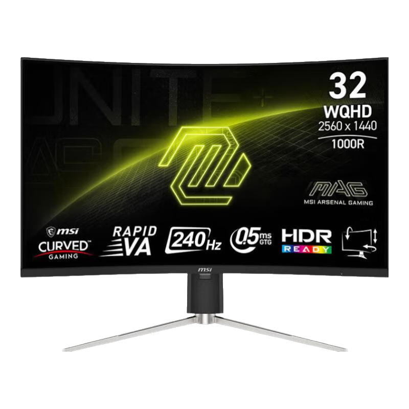 ΢ǣMSI31.5Ӣ2K羺ʾ ֧HDR  0.5ms GTGӦ ֤ʾ MAG 325CQRXF E2 ԭ240Hzת 1231.65Ԫ()