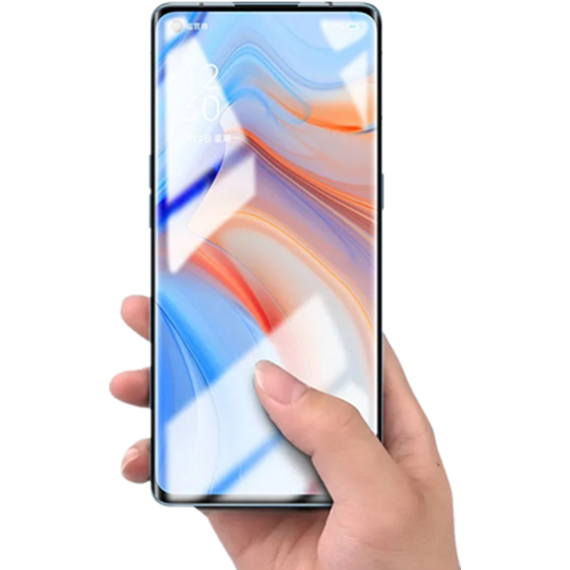 Ծ�� ���û�ΪP40pro/+�ֻ�Ĥȫ����������ν�uv�ֻ���Ĥ�ޱ�͸������Ĥ��ͷĤ���η��� P40pro������UVȫ����2Ƭװ