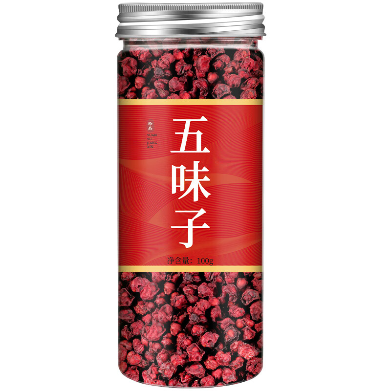 五味子菟丝子中药材泡水菟丝子茶北五味子的功效与作用 五味子100g