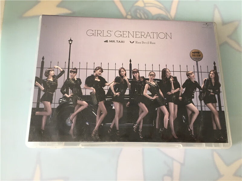 少女时代  girls generation - mr.taxi run devil cd dvd 已拆