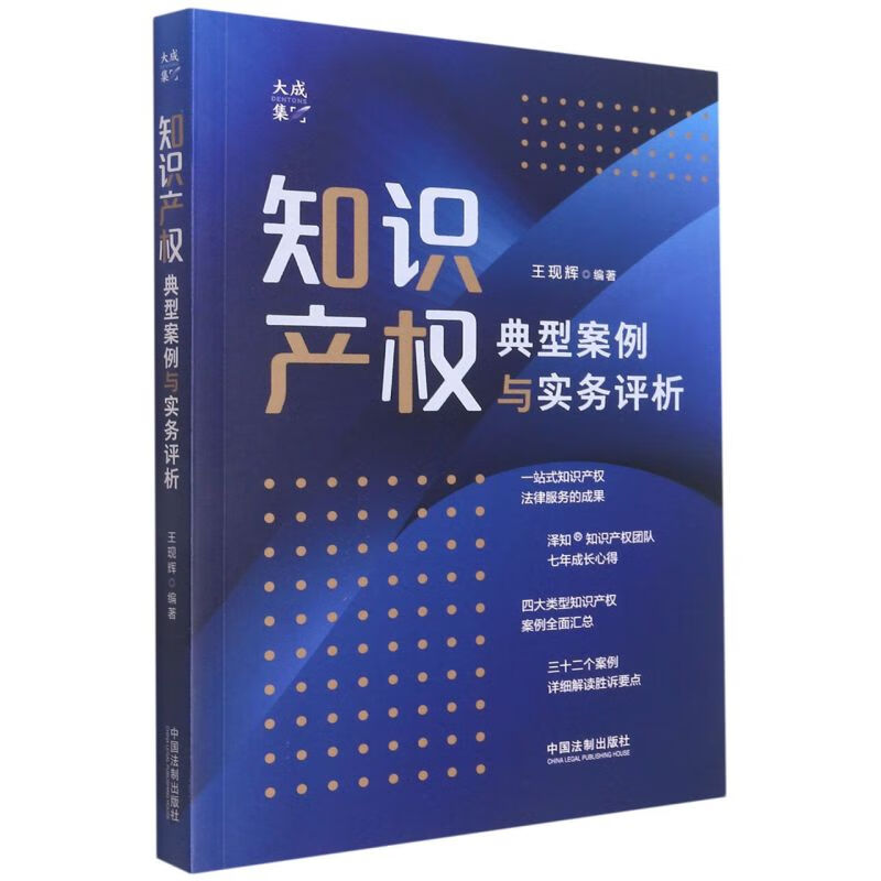 知识产权典型案例与实务评析/大成集