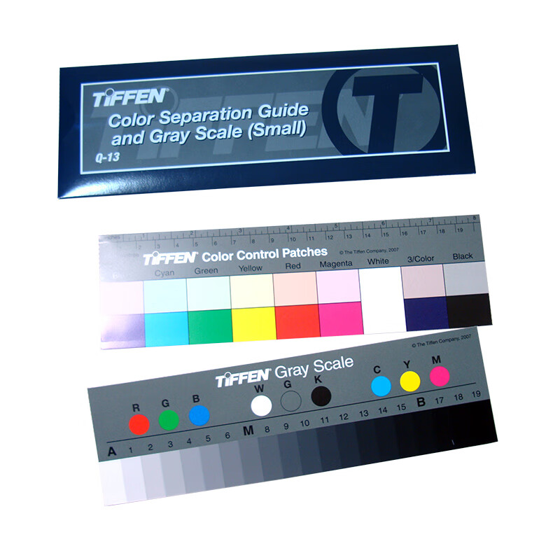 永森瑞定做q-13色阶卡灰阶卡q13色卡灰度卡灰度尺变色卡摄影调色拍照