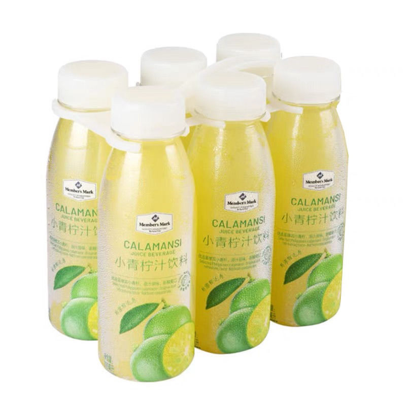 山姆小青柠汁饮料新鲜柠檬鲜榨果汁1l/300ml 时令 小青柠汁300ml*6瓶