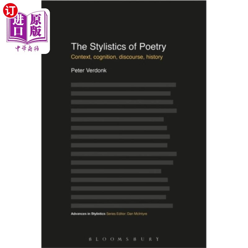 海外直订stylistics of poetry 诗歌文体学