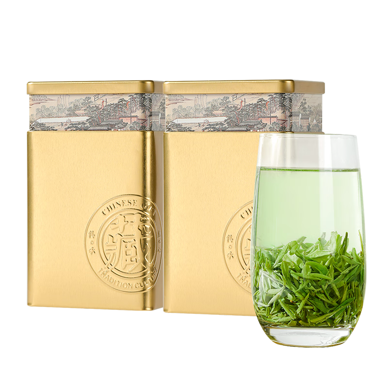 去寻绿茶 杭州龙井250g明前特级新茶