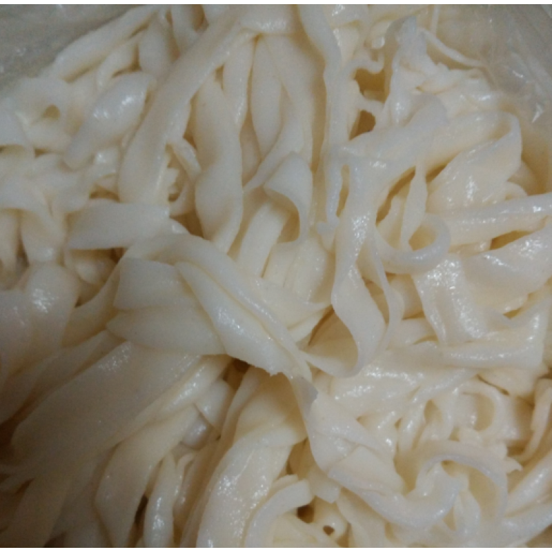 茗仟湖北荆州特产新鲜沙市宽米粉湿米粉河粉农家凉皮米面500g 面500g