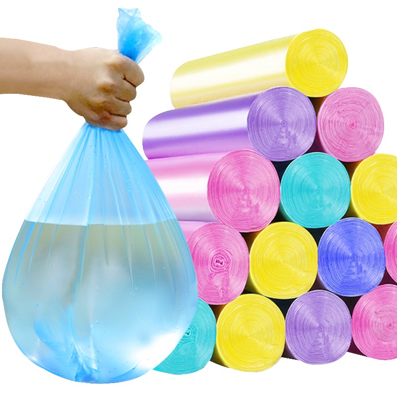 垃圾袋厨房卧室清洁袋子塑料袋 平口随机[200只]