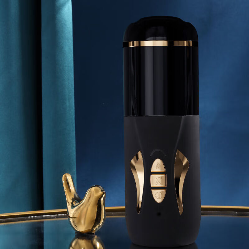 自动加热温飞机杯子男全自动智能男用插入超紧伸缩吮吸 银河飞机杯