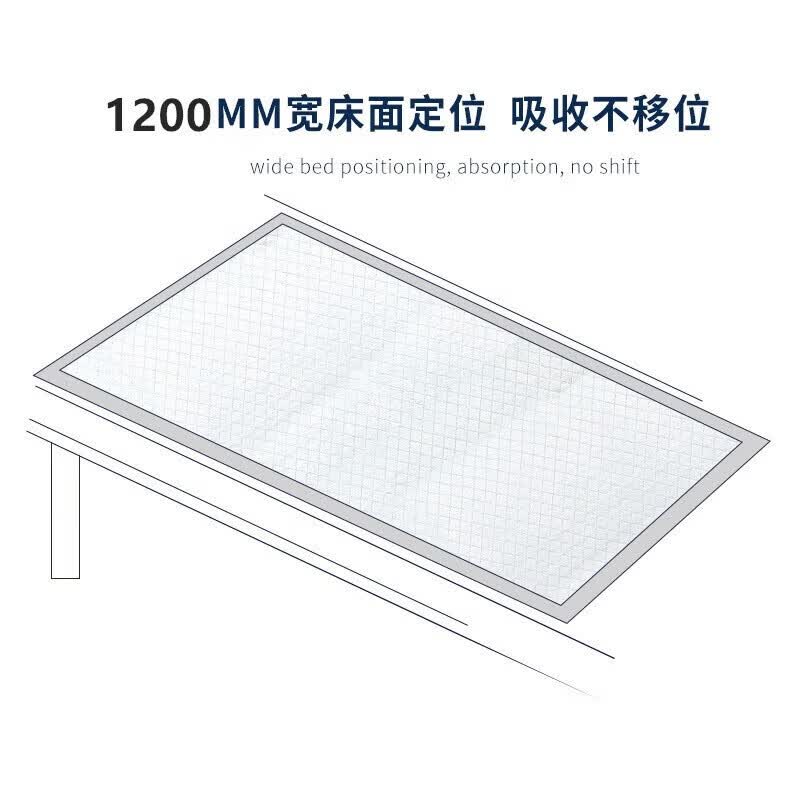 乐优久加厚成人护理垫老年人专用尿垫产妇产褥垫尿不湿一次性隔尿垫医用 【加厚款】80x120 30片