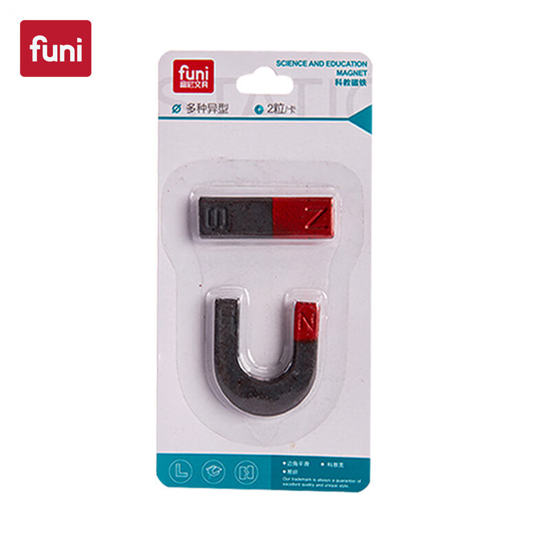 富尼强力科教磁铁 u型条形磁铁套装 学生教学实验强力磁铁