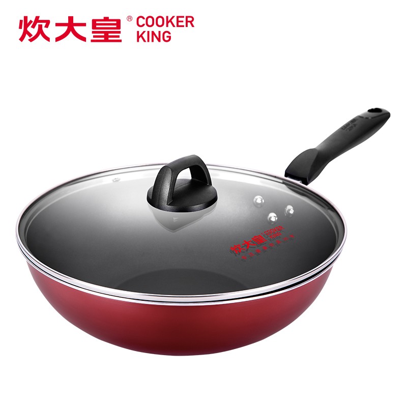 炊大皇（COOKER KING）炊大皇炒锅不粘锅易洁少油烟平底烹饪炒菜锅具电磁炉煤气灶通用 30CM怎么样,好用不?