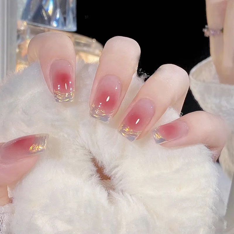 孜甲花手工穿戴甲美甲贴片暗黑系甜酷网红美甲片网红新品可拆卸假指甲