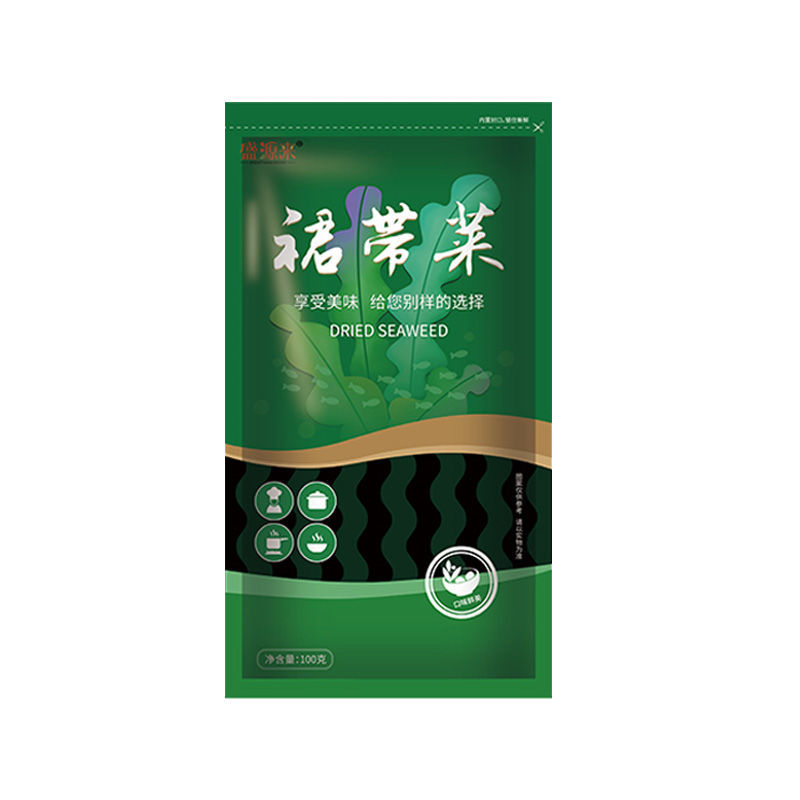 裙带菜泡发嫩裙边菜低脂凉拌鲜嫩螺旋海藻丝韩式海带汤的食材 裙带菜100g/尝鲜装