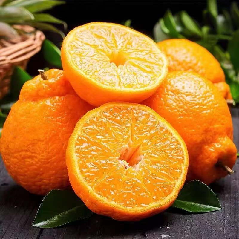 果迎鲜湖北丑橘 5斤 柑橘  新鲜水果 柑橘桔子 生鲜 60-70mm