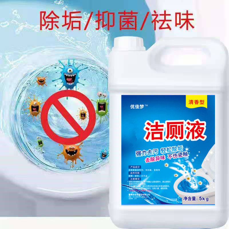 洁厕灵液宝洗马桶清洁剂厕所卫生间强力除垢除臭去异味家用清香型 10斤大桶(超值)