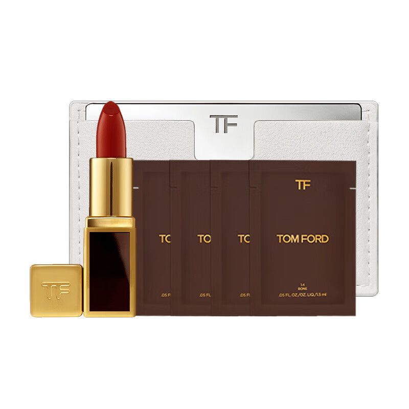 TOM FORD迷你口红+粉底液1.5ML*4+化妆镜（非卖品）【有效期至24年12月】