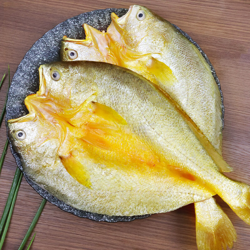 鲜京采冷冻醇香黄鱼鲞250g*5条（净重1.25kg）免杀即烹生鲜鱼类