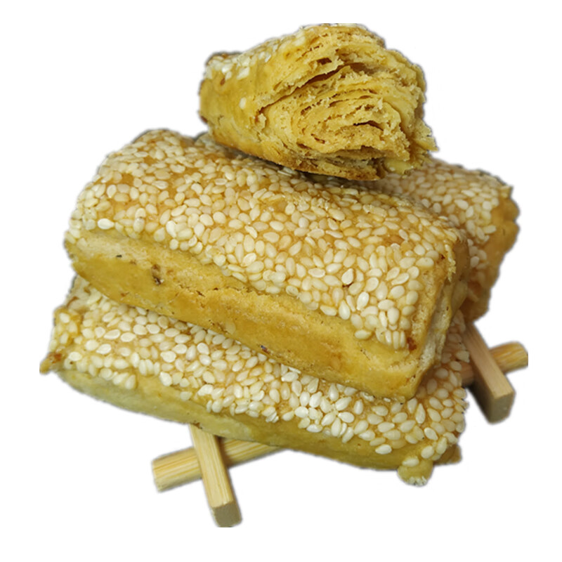 宜享健康扬州特产方酥烧饼传统糕点美食蛤蟆酥早餐早点零食小吃芝