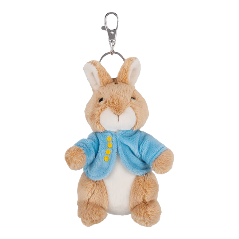 比得兔（Peter Rabbit）挂件钥匙扣彼得兔毛绒玩具娃娃兔子玩偶毛绒挂件生日礼物 比得兔挂件 15厘米