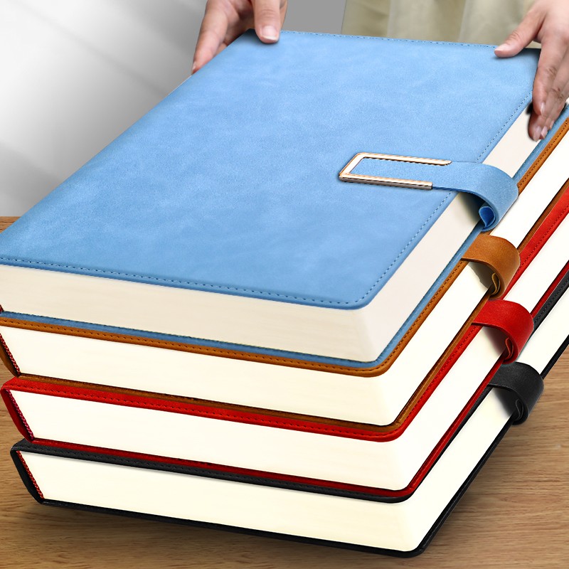 法拉蒙（faramon）A4大笔记本子加厚超厚本子简约大学生考研专用大号记事本办公文具会议记录本子可定制logo