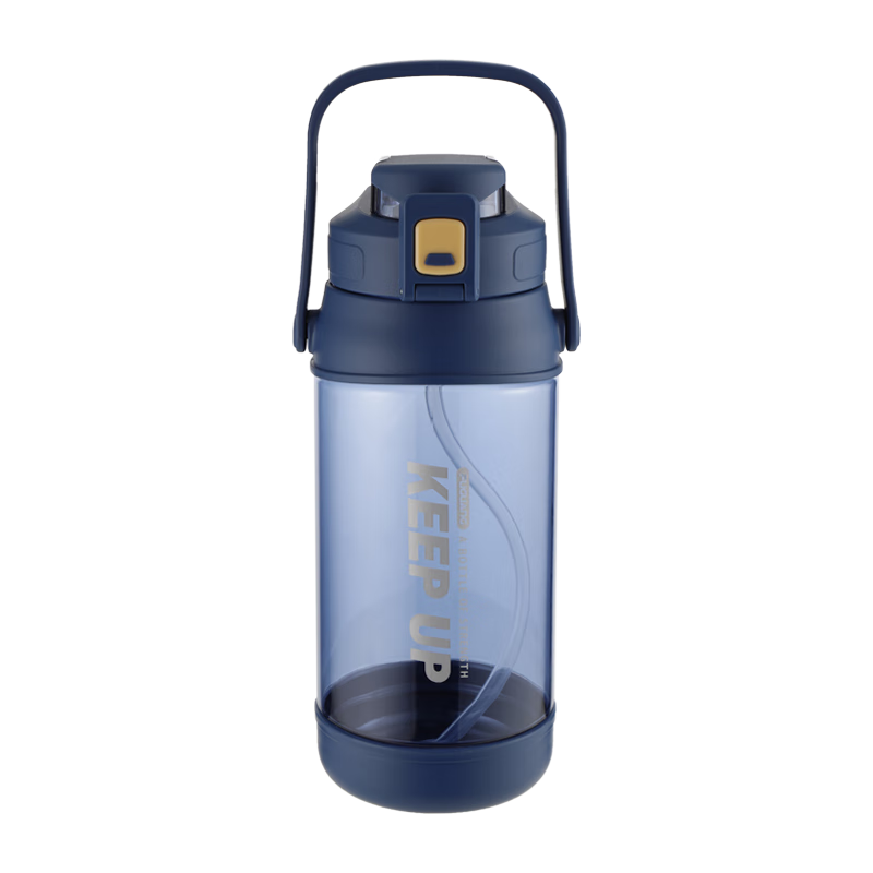 富光超大容量塑料杯子水杯Tritan吸管运动户外大肚塑料水壶便携	